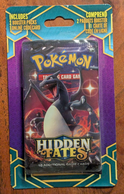 Pokemon Hidden Fates 2 Booster Pack Blister - Charizard Art - Image 1