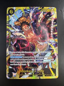 Monkey.D.Luffy OP10-118 Alt Art Royal Blood One Piece NM - Image 1