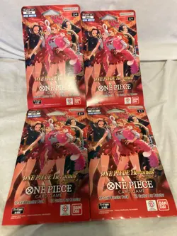 One Piece TCG Heroines Edition EB-03 Sleeved Booster Pack - Lot Of 4 - Image 1