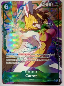 Carrot EB03-013 (R) Alt Art Heroines Edition English - One Piece TCG - Image 1