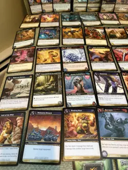 52 World of Warcraft Trading Card Game Lot (WOW TCG) - Image 3