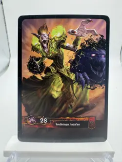 World of Warcraft TCG Throne Foil Hero Voidbringer Jindal'an - Image 2