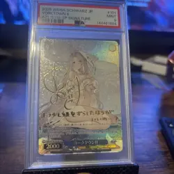 PSA Yorktown II SP Sign Card Weiss Schwarz Trading Card Collectible Rare - Image 1