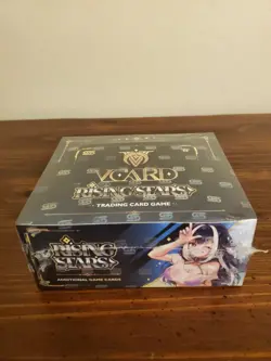 V Card Rising Stars 1st Edition Booster Box Sealed complete with release extras. - Image 3
