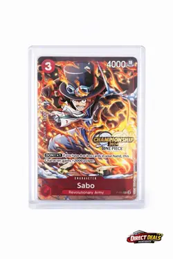 One Piece Card Lot Sabo Championship 2024 Promo P-044 + Luffy OP07 Zoro OP03 - Image 1
