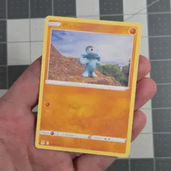 Machop Insufficient Ink Error Misprint Pokemon Card Lost Origin Yuka Morii - Image 1