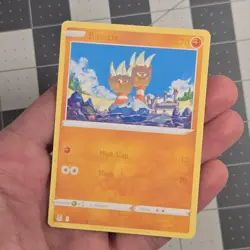 Binacle Insufficient Ink Error Misprint Pokemon Card Lost Origin 106/196 - Image 1