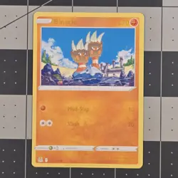 Binacle Insufficient Ink Error Misprint Pokemon Card Lost Origin 106/196 - Image 2