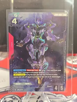 [ENGLISH] Gundam Card Game GFreD GD03-035 LR+ Alt Art Foil - Image 1