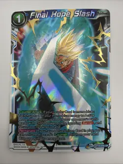 Final Hope Slash BT10-056 SR FOIL Dragon Ball Super Card Game TCG - Image 1