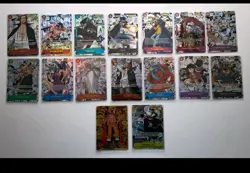 One Piece tcg Card Game 100 Cards Collection Mixed Lot w/ 10 FOILS Included - Image 5
