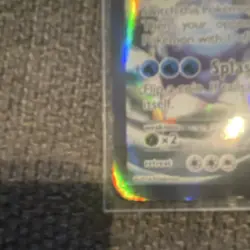 Pokemon Blastoise EX Holo XY122 180 HP Rapid Spin Splash Bomb Card - Image 5