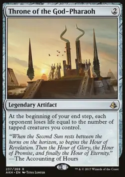 Throne of the God-Pharaoh - Amonkhet | MTG Card - Image 3