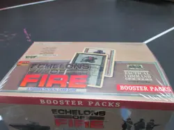 Echelons of Fire Modern Tactical Card Game 36 15 card booster packs NIB - Image 2