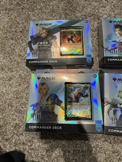 Magic The Gathering Final Fantasy Collector’s Edition Commander Decks Set of 4 - Image 4