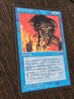 Force of Will Alliances MTG *NM* Near mint Magic the gathering 24 - Image 3
