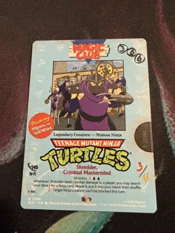 Shredder, Criminal Mastermind Higure, The Still Wind Secret Lair 2368 TMNT MTG - Image 1