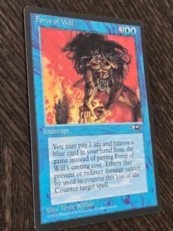 Force of Will Alliances MTG *NM* Near mint Magic the gathering 1 - Image 3