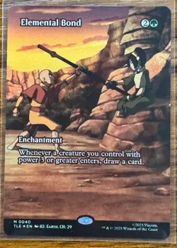 Elemental Bond #40 · Avatar: The Last Airbender Eternal · Borderless · Foil - Image 1