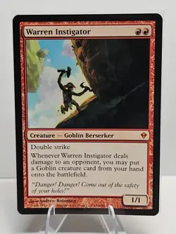 Warren Instigator Zendikar Regular Non Foil Mtg Magic The Gathering - Image 1