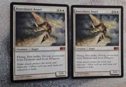 Magic the gathering baneslayer angel mtg (x2) - Image 1