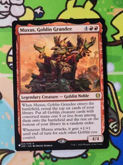Muxus, Goblin Grandee The List Reprints Regular Magic MTG MB2 LST - Image 1