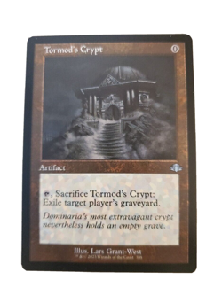 1x Tormod's Crypt Retro Frame Dominaria Remastered MTG Magic the Gathering NM - Image 1