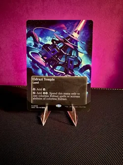 Eldrazi Temple (0059) (Borderless) Edge of Eternities: Stellar Sights Foil, MTG - Image 1