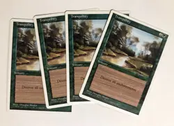 Tranquility (4) Fourth Edition NM MTG Magic the Gathering - Image 1