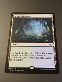 MTG Modern Horizons 2 #250 Misty Rainforest NM - Image 1