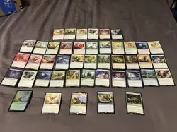 MTG Bloomburrow Themed Set Lot Magic The Gathering + Adjacent Critters ! - Image 1