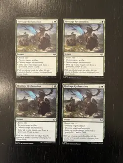 Heritage Reclamation X4X NM/M Tarkir: Dragonstorm TDM Magic MTG - Image 1