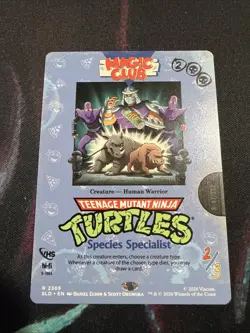 Species Specialist Secret Lair TNMT 2369 MTG Non-Foil Near Mint - Image 1