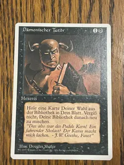 Demonic Tutor Revised Edition German - Image 1