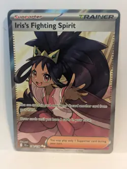 Pokemon Journey Together Iris's Fighting Spirit 180/159 NM - Image 1
