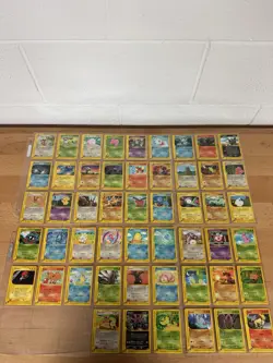 Mint Complete Pokemon Aquapolis Common Set Psyduck Eevee Vintage WOTC E Reader - Image 1