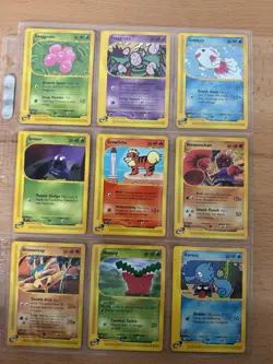 Mint Complete Pokemon Aquapolis Common Set Psyduck Eevee Vintage WOTC E Reader - Image 4