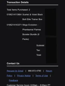 Pokemon TCG: Mega Evolution Phantasmal Flames Booster Bundle (6 Packs) SEALED - Image 5