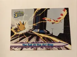 The Fall Of The Air-Ship #40 - Pokemon Topps Pokemon 2000 Movie Blue Logo NM - Image 1