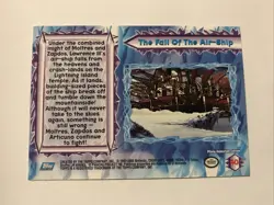 The Fall Of The Air-Ship #40 - Pokemon Topps Pokemon 2000 Movie Blue Logo NM - Image 2