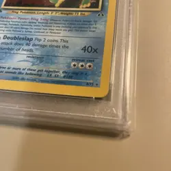 Pokemon 1st Edition Politoed 8/75 - PSA 9 MINT - Neo Discovery Holo Vintage Rare - Image 4