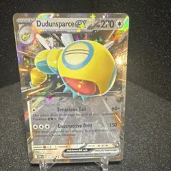 Pokemon Dudunsparce ex Full Art Holo 121/159 Sv09 270HP Double Rare Stage 1 - Image 1