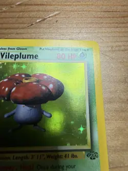 1999 Pokemon Vileplume 15/64 Holo Rare Jungle Set WOTC Vintage Holographic LP - Image 2