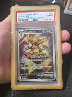 Pokemon - Mega Evolution Promo - Alakazam 009 Full Art Holo - Gem Mint PSA 10 - Image 1