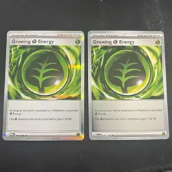 Growing Energy 086/088 - Holo Rare - Pokemon TCG: Perfect Order - English NM - Image 1