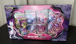 Pokemon TCG Mewtwo V-Union Special Collection Box Sealed - Image 1