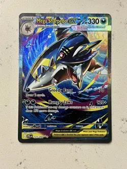2025 Pokemon PFL Mega Sharpedo ex Special Illustration Rare #127/094 - Image 1