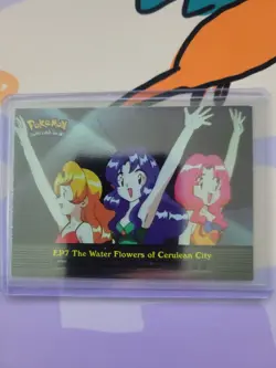 Pokemon Topps TV Edition - The Water Flowers of Cerulean City EP7 Foil - Image 1