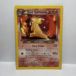 Dark Typhlosion Neo Destiny 010/105 Holo Rare MP Pokemon - Image 1