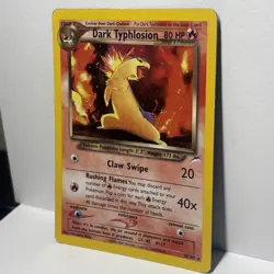 Dark Typhlosion Neo Destiny 010/105 Holo Rare MP Pokemon - Image 3